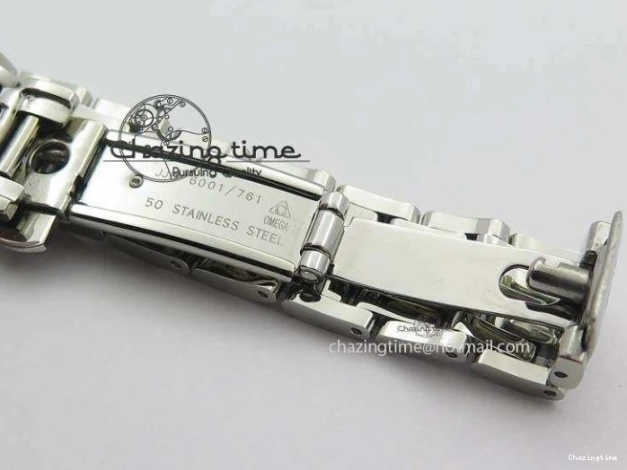 0310 De Ville 27mm Ladies MK 1:1 Best Edition White MOP Diamond Markers On SS Bracelet Ronda Quartz MoistureWicking 8190